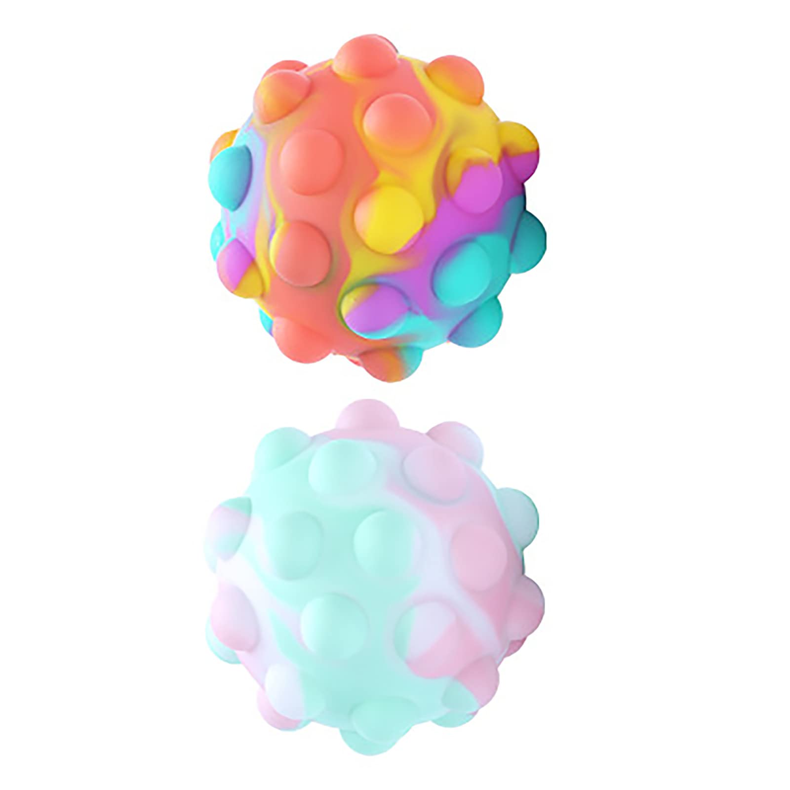 Amazon | 3Dプッシュポップ ボール ストレスボール 指押しおもちゃ